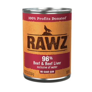 Rawz Rawz - Beef & Beef Liver - 12.5oz