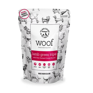 The New Zealand Pet Food Co. NZPF - Woof - Lamb Green Tripe w/glm - 180g