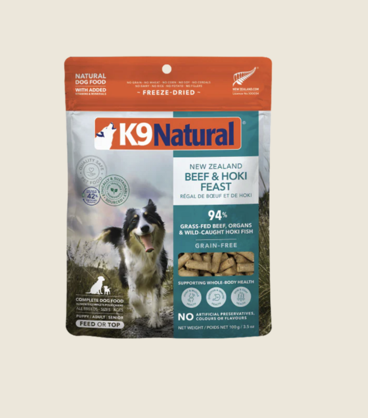 K9 Natural K9 Natural - Freeze Dried - Beef & Hoki Feast
