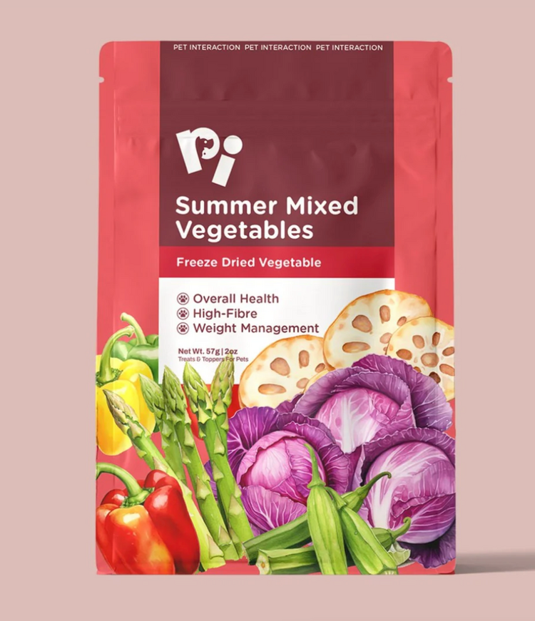 Pi Pi Pet Food - Summer Mixed Vegetables - 57g