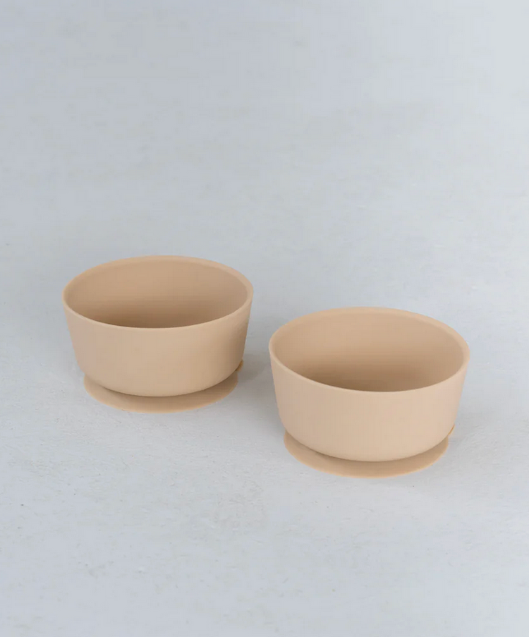 Dexy Paws Dexy Paws - Set of 2 Bowls - Nude