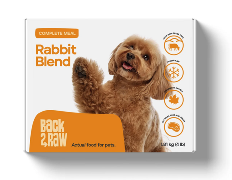 Back2Raw Back2Raw - Complete - Rabbit Blend - 4lbs