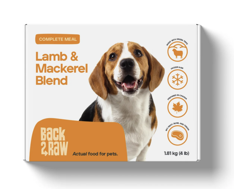 Back2Raw Back2Raw - Complete - Lamb & Mackerel - 4lbs