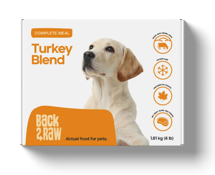 Back2Raw Back2Raw - Complete - Turkey Blend - 4lbs