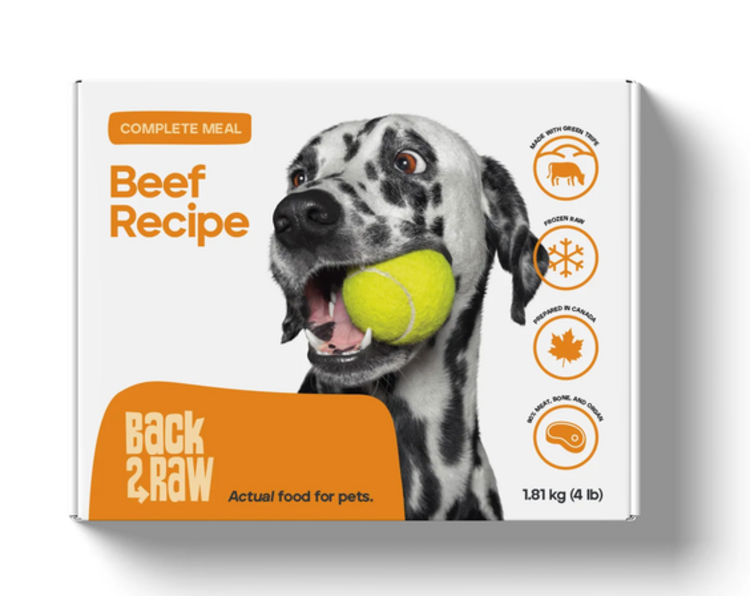 Back2Raw Back2Raw - Complete - Beef Recipe - 4lbs