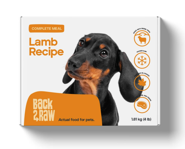 Back2Raw Back2Raw - Complete - Lamb Recipe - 4lbs