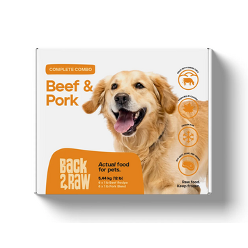 Back2Raw Back2Raw - Complete - Beef & Pork Combo - 12lbs