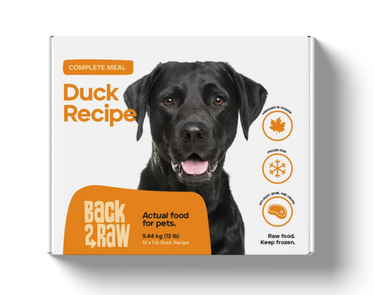 Back2Raw Back2Raw - Complete - Duck Recipe - 12lbs