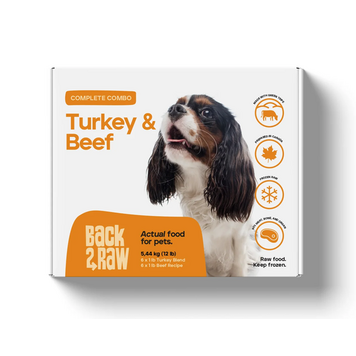 Back2Raw Back2Raw - Complete - Turkey & Beef Combo - 12lbs