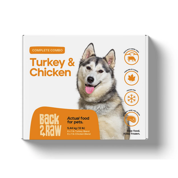 Back2Raw Back2Raw - Complete - Turkey Blend & Chicken Blend - 12lbs