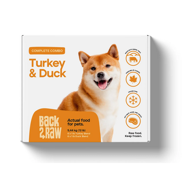 Back2Raw Back2Raw - Complete - Turkey Blend & Duck Blend - 12lbs