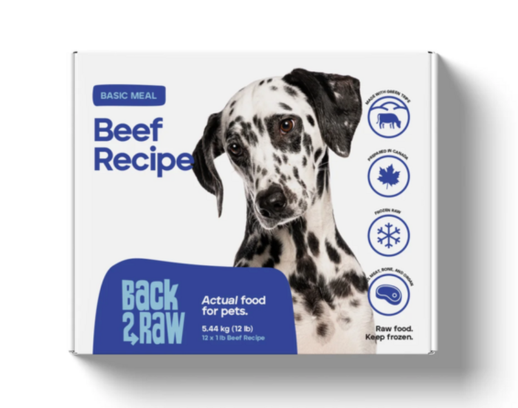 Back2Raw Back2Raw - Basic - Beef - 12lbs