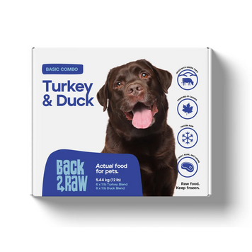 Back2Raw Back2Raw - Basic - Turkey & Duck Combo - 12lbs
