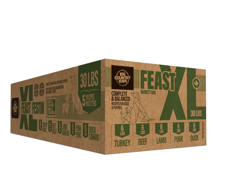 Big Country Raw BCR - XL - Feast- 30lbs