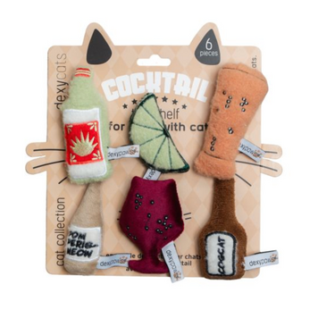 Dexy Paws Dexy Paws - Cat Toy - Cocktail (6pc)