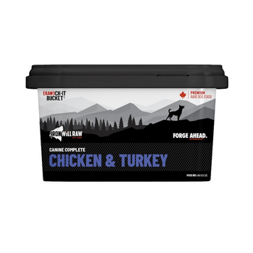 Iron Will Raw Iron Will Raw - (Raw)ck-It Bucket - Chicken & Turkey - 3lbs