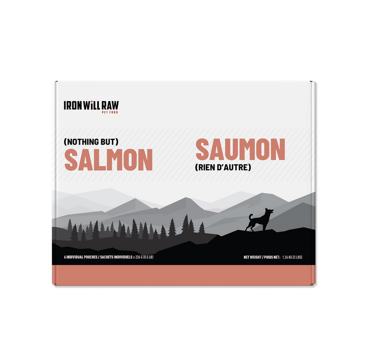 Iron Will Raw Iron Will Raw - Nothing But Salmon - 3lbs