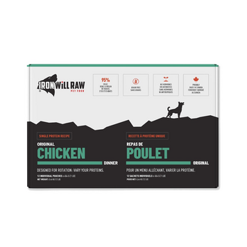 Iron Will Raw Iron Will Raw - Original Chicken - 12lbs