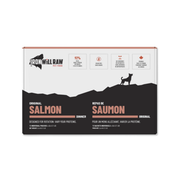 Iron Will Raw Iron Will Raw - Original Salmon - 12lbs