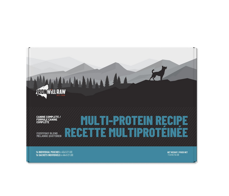 Iron Will Raw Iron Will Raw - Complete Everyday Blend - Multi-Protein - 16lbs