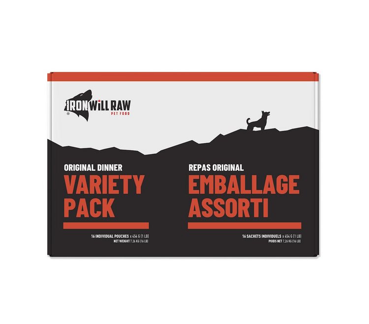 Iron Will Raw Iron Will Raw - Original Variety - 16lbs