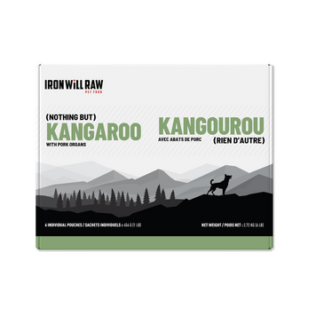 Iron Will Raw Iron Will Raw - Nothing But Kangaroo - 6lbs