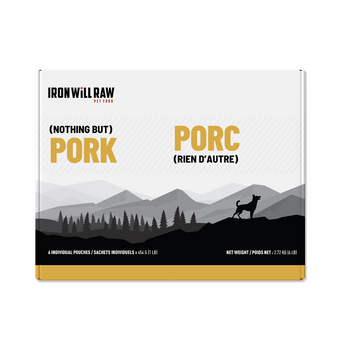 Iron Will Raw Iron Will Raw - Nothing But Pork - 6lbs