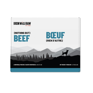 Iron Will Raw Iron Will Raw - Nothing But Beef - 6lbs