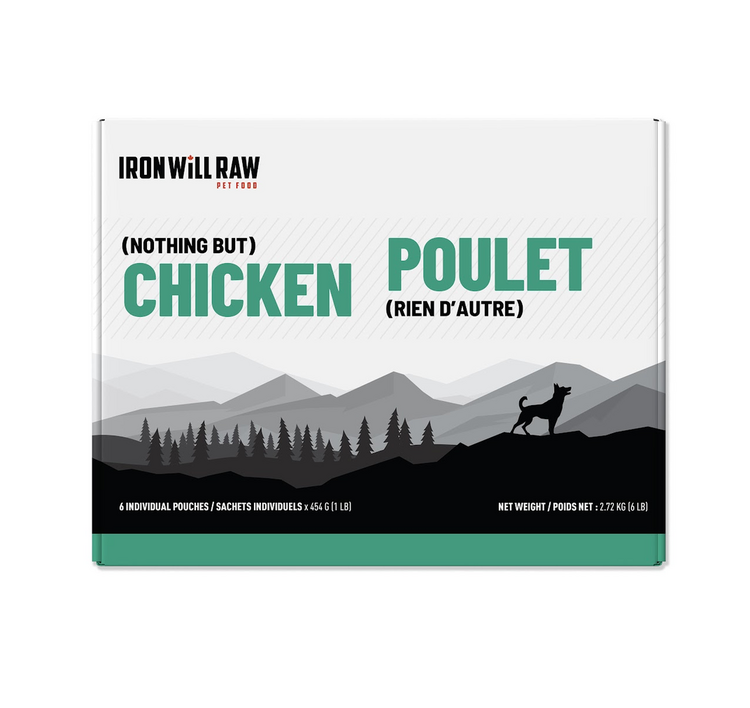 Iron Will Raw Iron Will - Nothing But Chicken - 6lbs