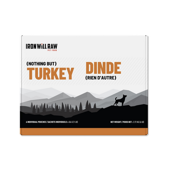 Iron Will Raw Iron Will Raw - Nothing But Turkey - 6lbs