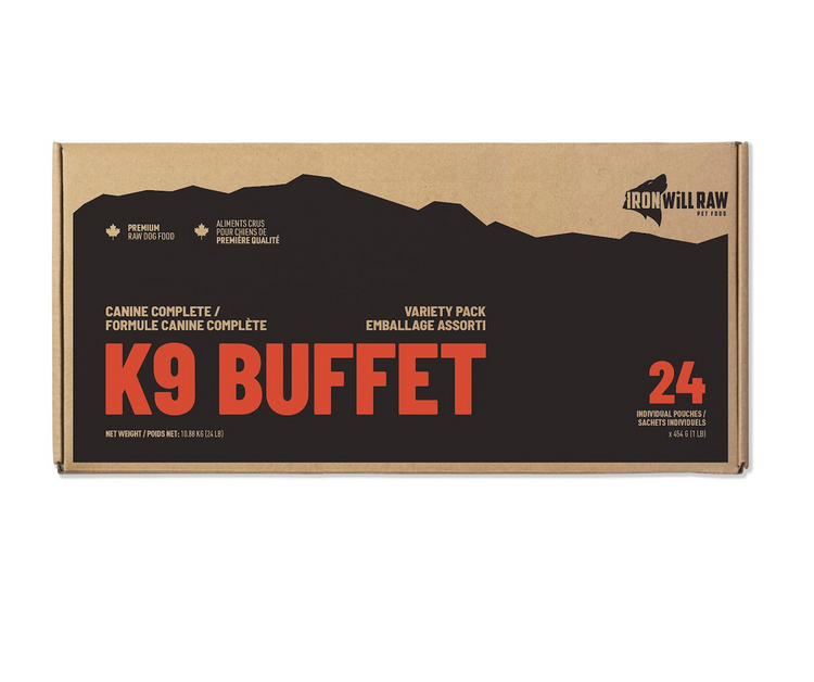 Iron Will Raw Iron Will Raw - Canine Complete - K9 Buffet - 24lbs