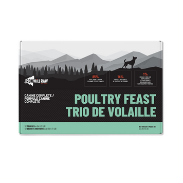 Iron Will Raw Iron Will Raw - Poultry Feast - 12lbs