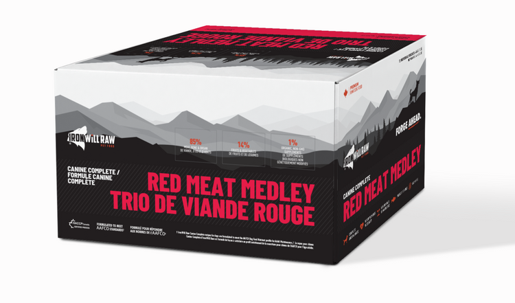 Iron Will Raw Iron Will Raw - Red Meat Medley - 12lbs