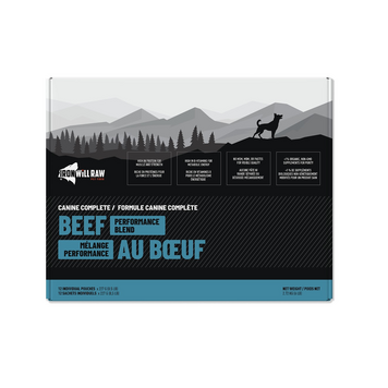 Iron Will Raw Iron Will Raw - Canine Complete - Beef Performance - 6lbs