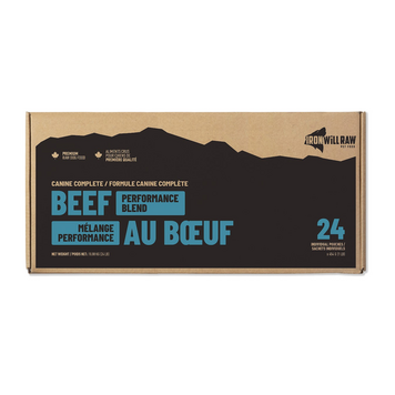 Iron Will Raw Iron Will Raw - Canine Complete - Beef Performance - 24lbs
