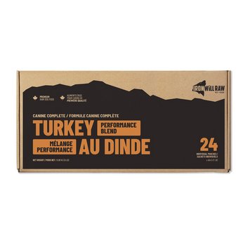 Iron Will Raw Iron Will Raw - Canine Complete - Turkey Performance - 24lbs