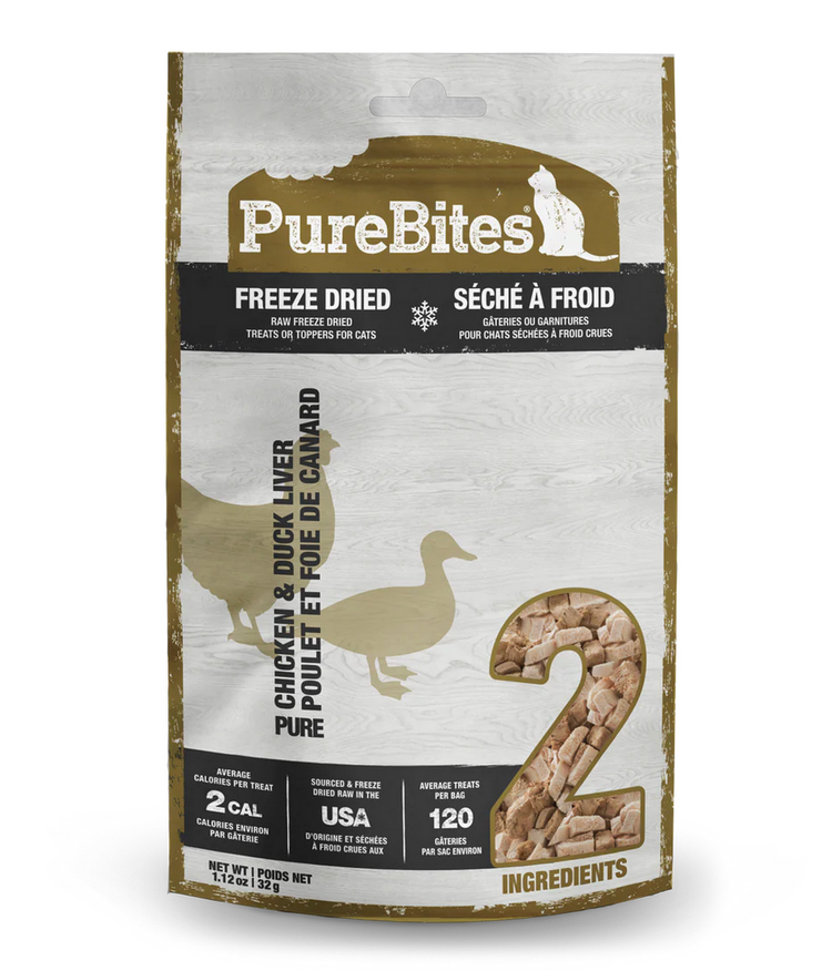 PureBites PureBites - CAT - Chicken & Duck - 32g