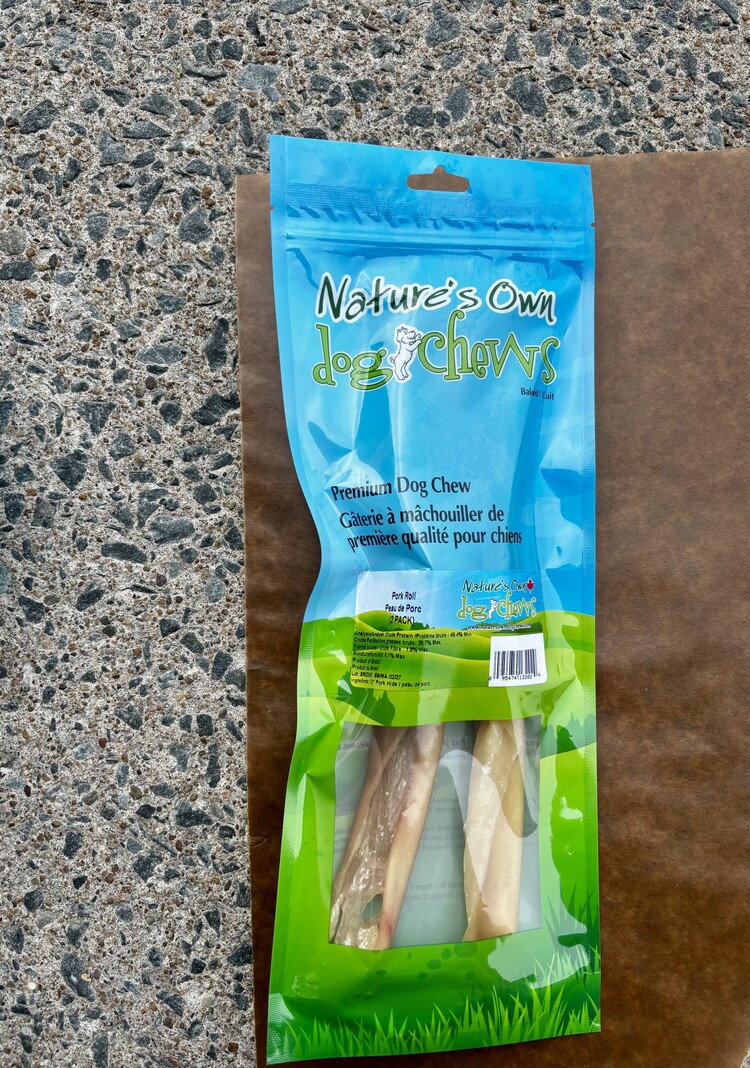 Nature's Own Nature's Own - Pork Skin Roll - 12" - 2pk