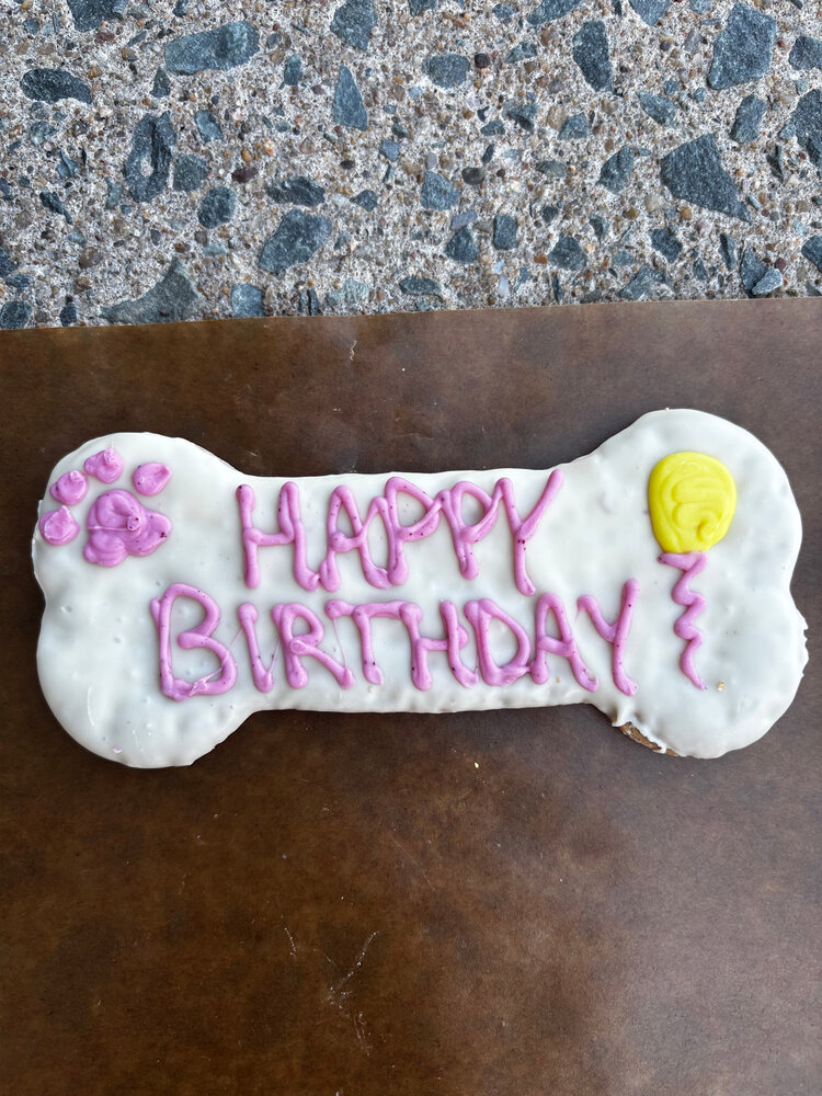 The Barkery The Barkery - Happy Birthday XL - Pink