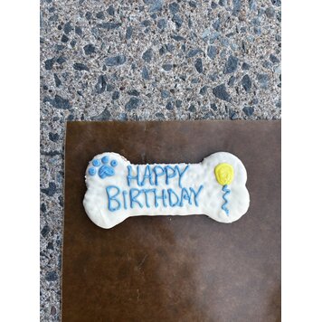 The Barkery The Barkery - Happy Birthday XL - Blue