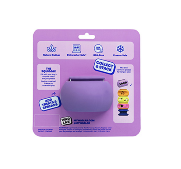 WAGLAB WAGLAB - Squiggle - Small - Purple