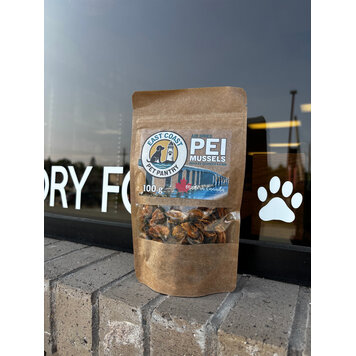 East Coast Pet Pantry East Coast Pet Pantry - PEI Mussels - 100g