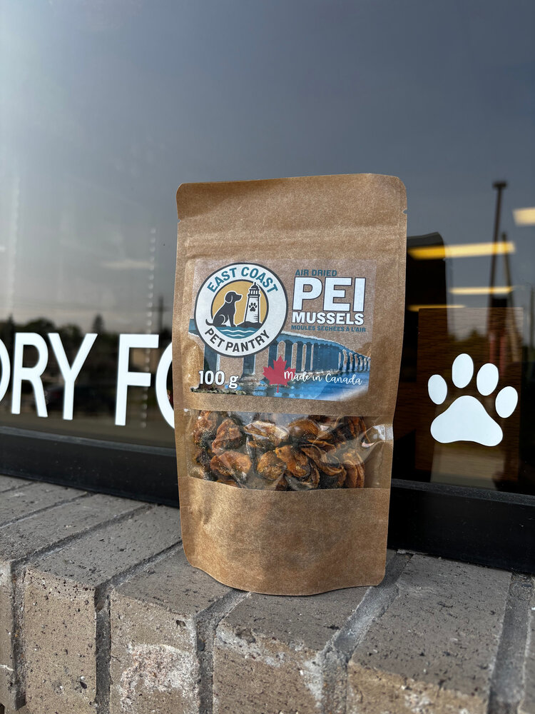 East Coast Pet Pantry East Coast Pet Pantry - PEI Mussels - 100g