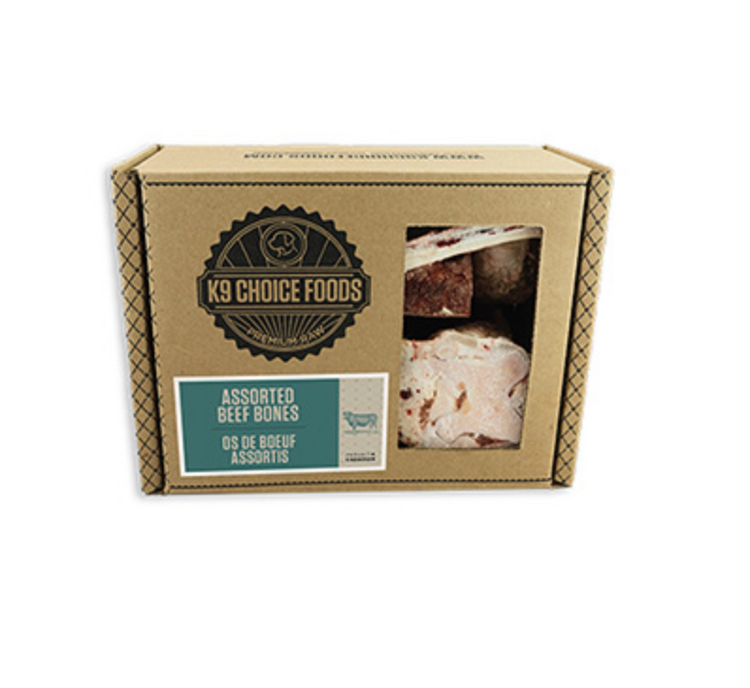 K9 Choice K9 Choice - Assorted Beef Bones - 3lbs