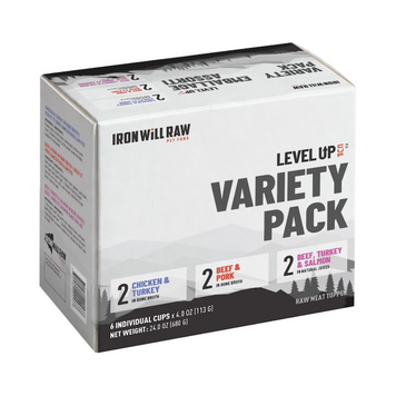 Iron Will Raw Iron Will Raw - Level Up Cups - Variety Pack