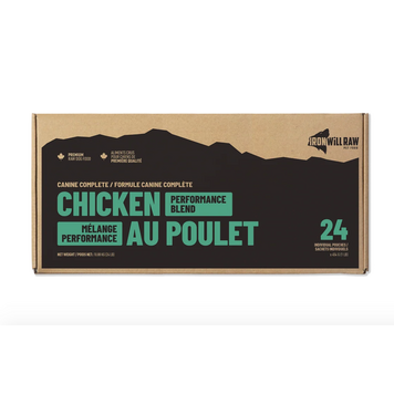 Iron Will Raw Iron Will Raw - Canine Complete - Chicken Performance - 24lbs