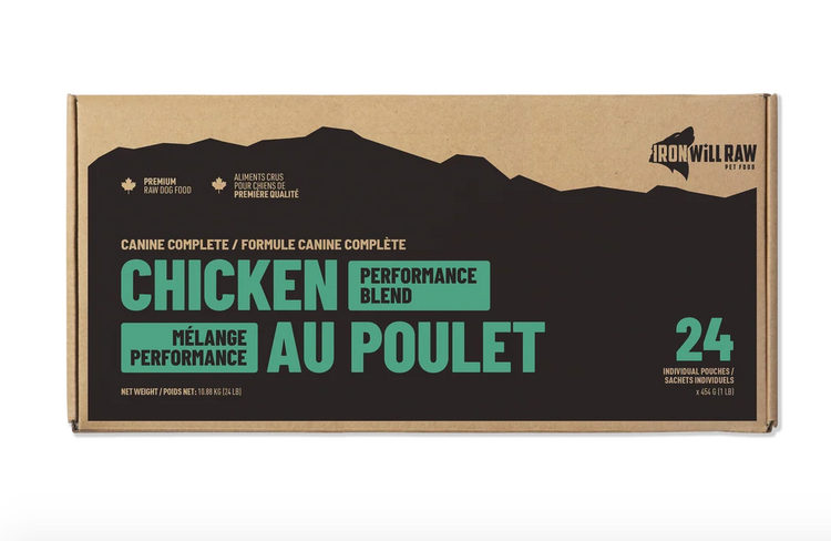 Iron Will Raw Iron Will Raw - Canine Complete - Chicken Performance - 24lbs