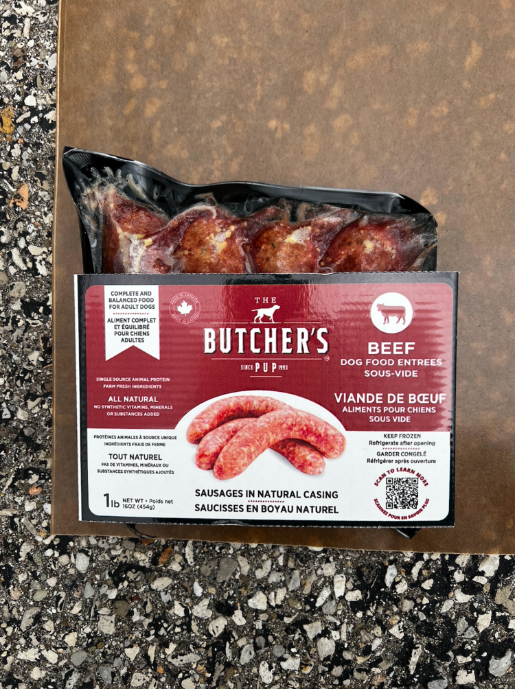 Butcher's Pup The Butcher's Pup - Sausages - Beef - 1lb