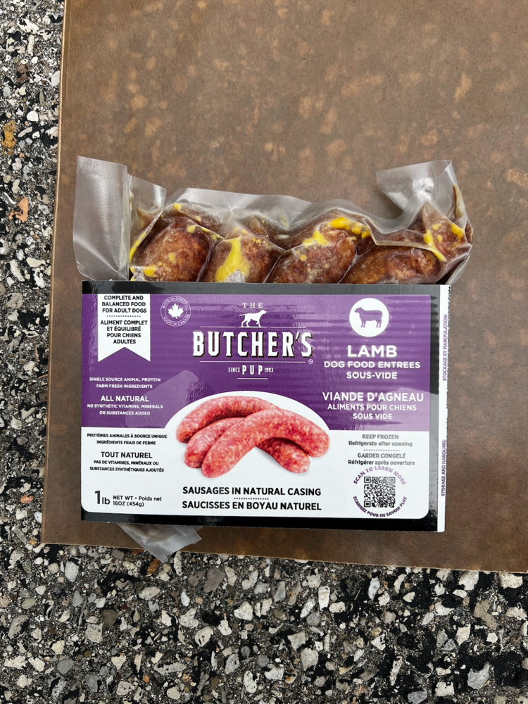 Butcher's Pup The Butcher's Pup - Sausages - Lamb - 1lb