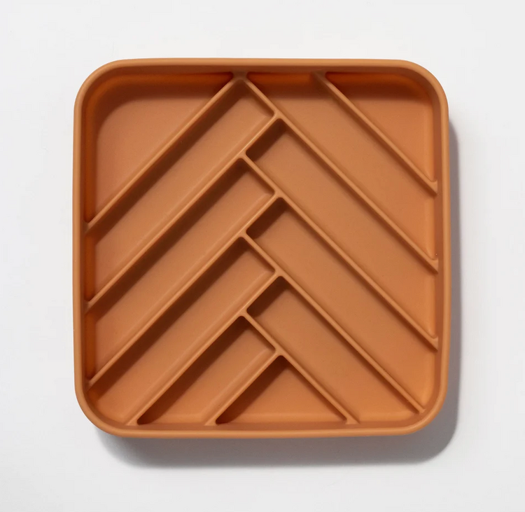 Dogged Dogged - Slow Feeder - Chevron - Nutmeg